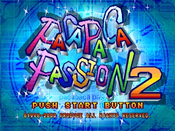 Paca Paca Passion 2 (JP) screen shot title